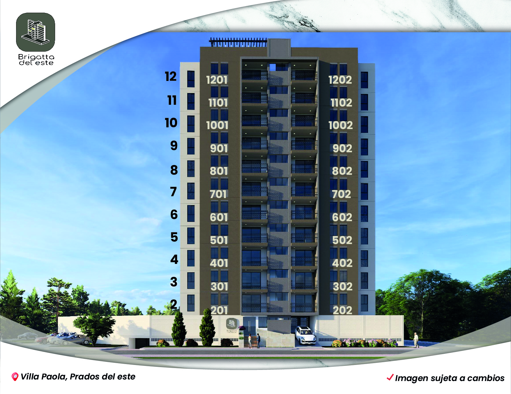 Brigatta del Este – Apartamentos